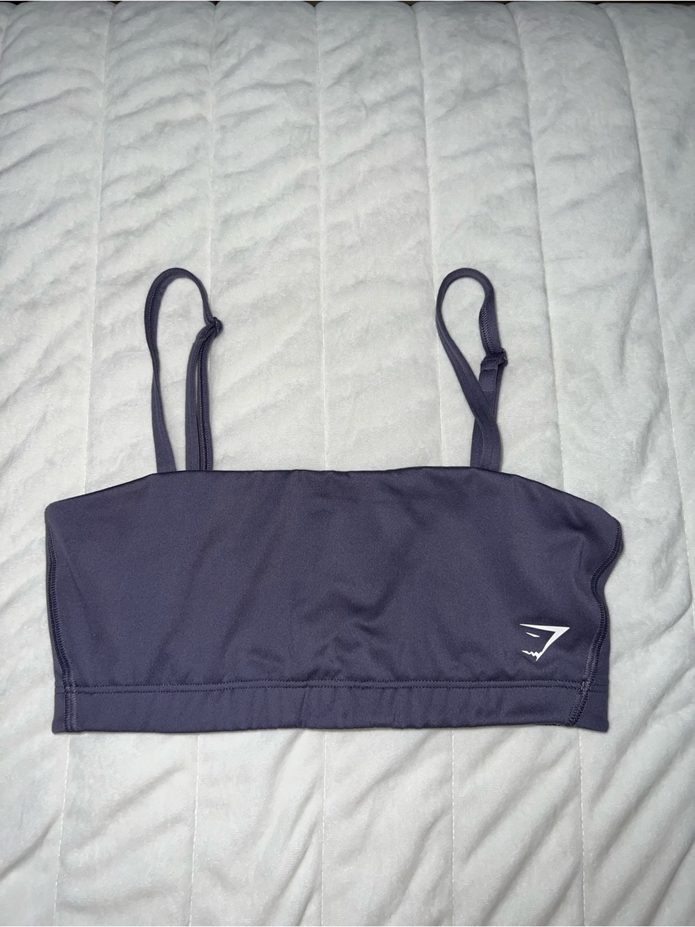 Gymshark Dark Purple Seamless Crop Sports Bra